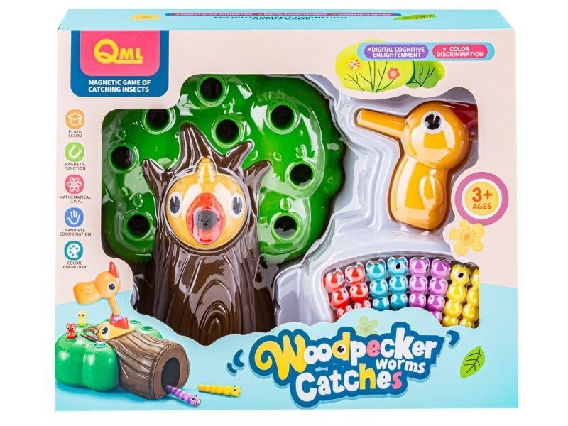 Магнитный дятел и жуки - Поймай жуков Новая версия аркадной игры Toy Vertigo Zabawkowy Zawrót Głowy
Магнитный дятел и жуки - Поймай жуков Новая версия аркадной игры Toy Vertigo Zabawkowy Zawrót Głowy