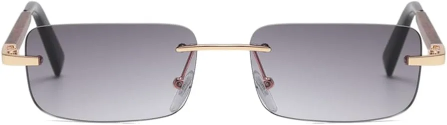 Солнцезащитные очки без оправы из металла для женщин и мужчин, защита от ультрафиолета UV400, для занятий спортом на открытом воздухе и путешествий UYPTK, Black
Солнцезащитные очки без оправы из металла для женщин и мужчин, защита от ультрафиолета UV400, для занятий спортом на открытом воздухе и путешествий UYPTK, Black