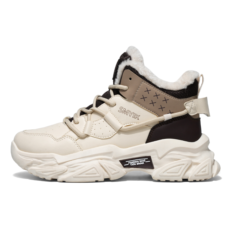 Bull charm Износостойкие нескользящие утепленные кроссовки на платформе мужские бежевые, цвет Beige
Bull charm Износостойкие нескользящие утепленные кроссовки на платформе мужские бежевые, цвет Beige