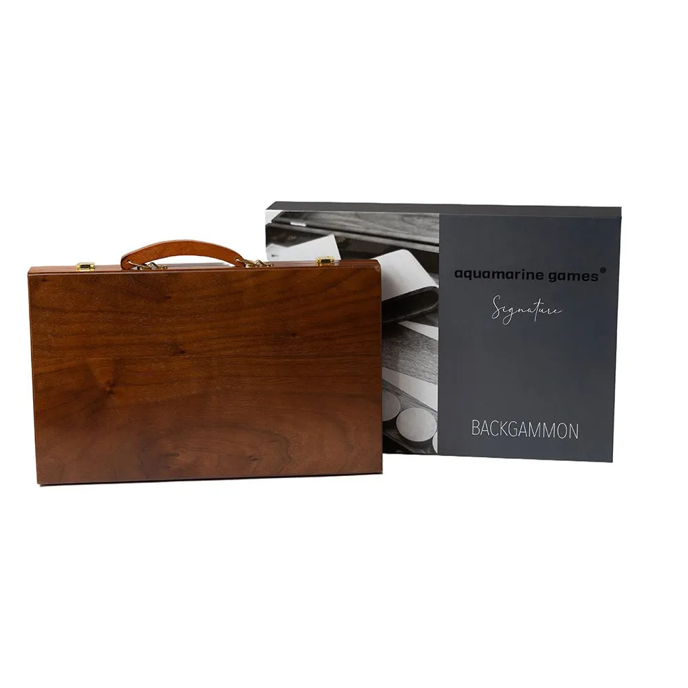 Детская настольная игра Aquamarine Backgammon Signature, коричневый
Детская настольная игра Aquamarine Backgammon Signature, коричневый