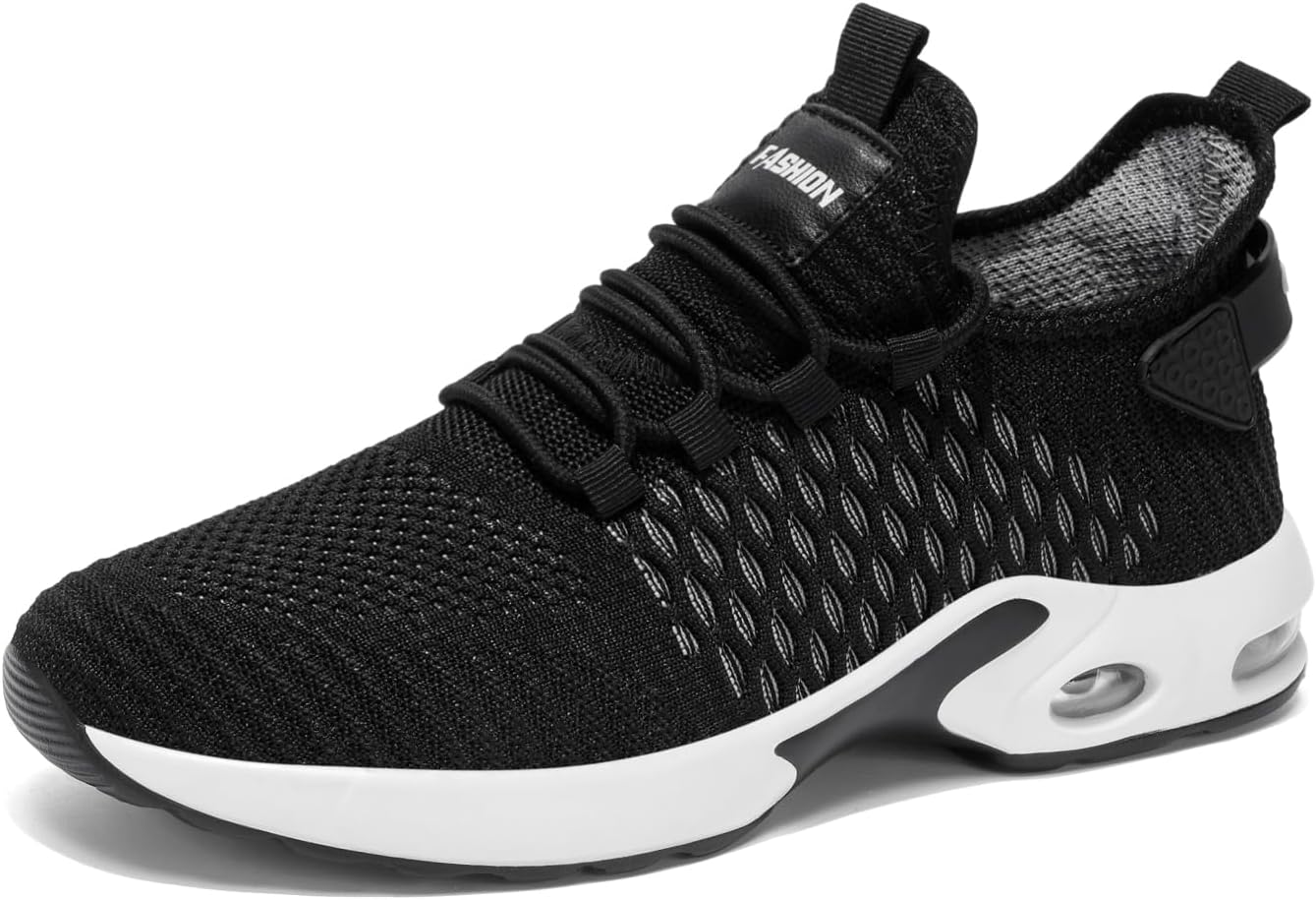 Кроссовки для бега, дышащие тренировочные обувь из сетки, серо-черные, с амортизирующей подошвой Generic
Кроссовки для бега, дышащие тренировочные обувь из сетки, серо-черные, с амортизирующей подошвой Generic