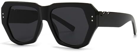 Новые солнцезащитные очки в стиле ретро Polygon для женщин (2025 год), градиентные линзы, защита от УФ-излучения UV400, солнцезащитные очки для мужчин с заклепками DSXLY, Black Grey
Новые солнцезащитные очки в стиле ретро Polygon для женщин (2025 год), градиентные линзы, защита от УФ-излучения UV400, солнцезащитные очки для мужчин с заклепками DSXLY, Black Grey