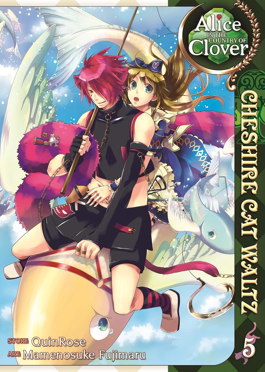 Alice in the Country of Clover: Cheshire Cat Waltz Vol. 5 (Seven Seas)
Alice in the Country of Clover: Cheshire Cat Waltz Vol. 5 (Seven Seas)