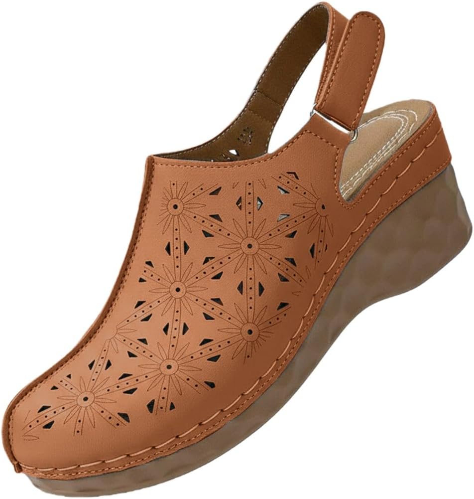 Женские сандалии с закрытым носком с поддержкой свода стопы, дышащие с вырезами, удобные сандалии на лето на платформе с открытой пяткой, повседневная обувь для прогулок, ортопедическая обувь Toumov, темно-коричневый
Женские сандалии с закрытым носком с поддержкой свода стопы, дышащие с вырезами, удобные сандалии на лето на платформе с открытой пяткой, повседневная обувь для прогулок, ортопедическая обувь Toumov, темно-коричневый