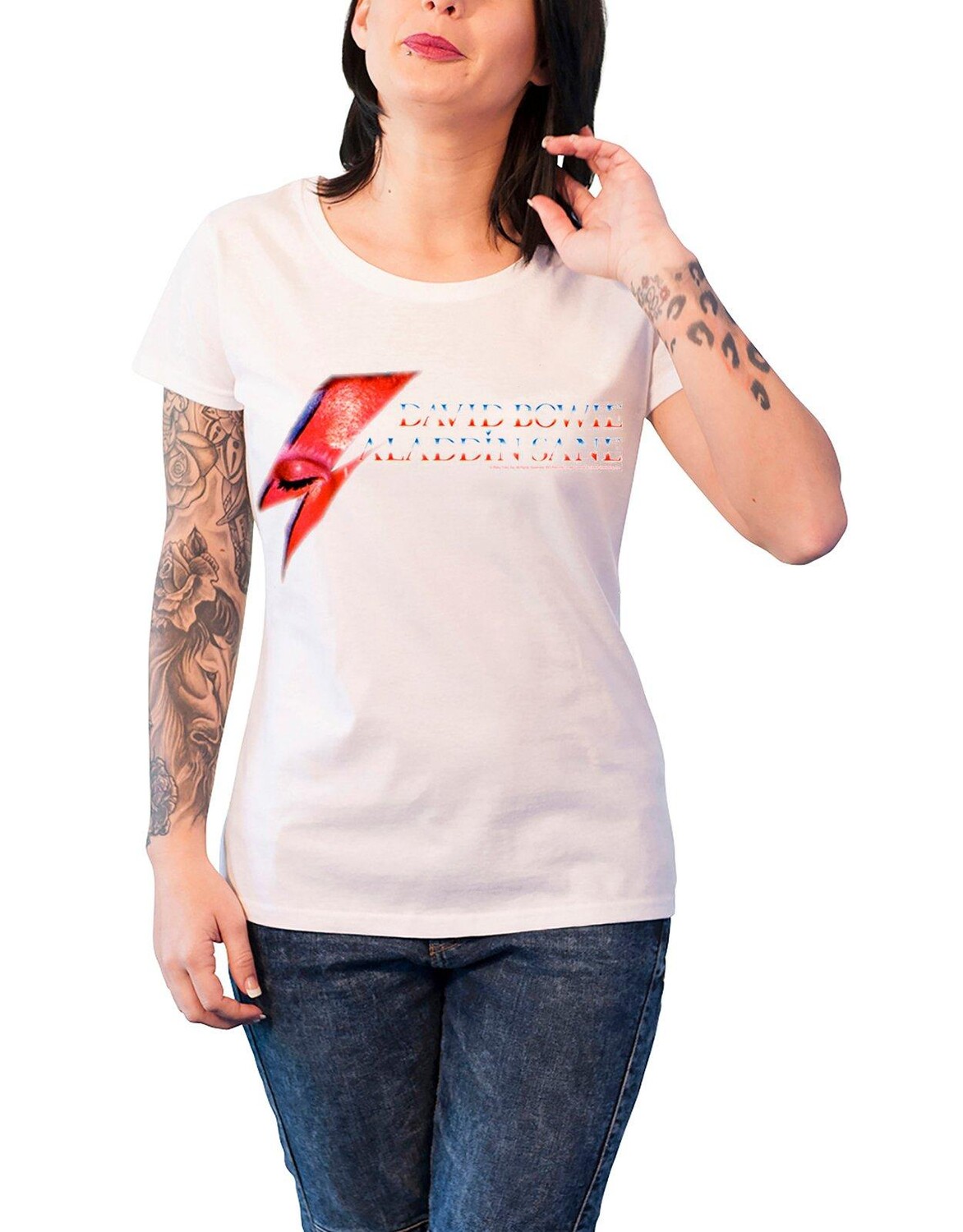 Футболка скинни Aladdin Sane Eye Flash David Bowie, белый
Футболка скинни Aladdin Sane Eye Flash David Bowie, белый