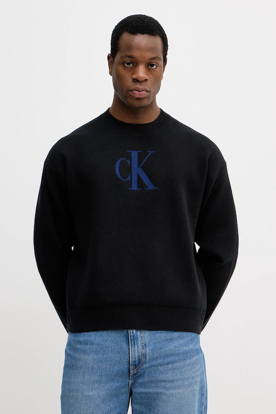 Свитер из кашемировой смеси Calvin Klein Jeans, черный
Свитер из кашемировой смеси Calvin Klein Jeans, черный