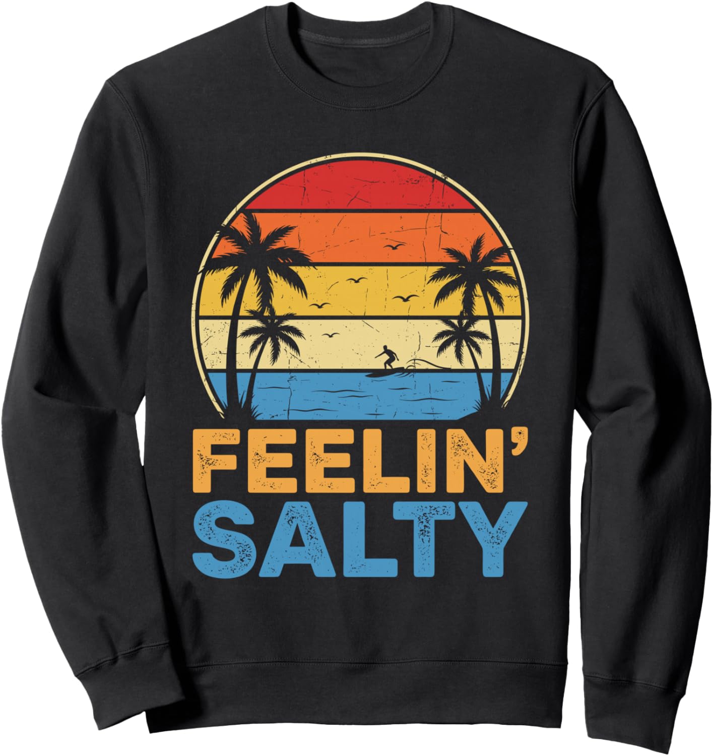 Толстовка с надписью «Feelin' Salty Retro Surf Vibe Vintage Sunset Beach Surfer» Coastal Retro Surf Summer Vibes Ocean Lifestyle, черный
Толстовка с надписью «Feelin' Salty Retro Surf Vibe Vintage Sunset Beach Surfer» Coastal Retro Surf Summer Vibes Ocean Lifestyle, черный