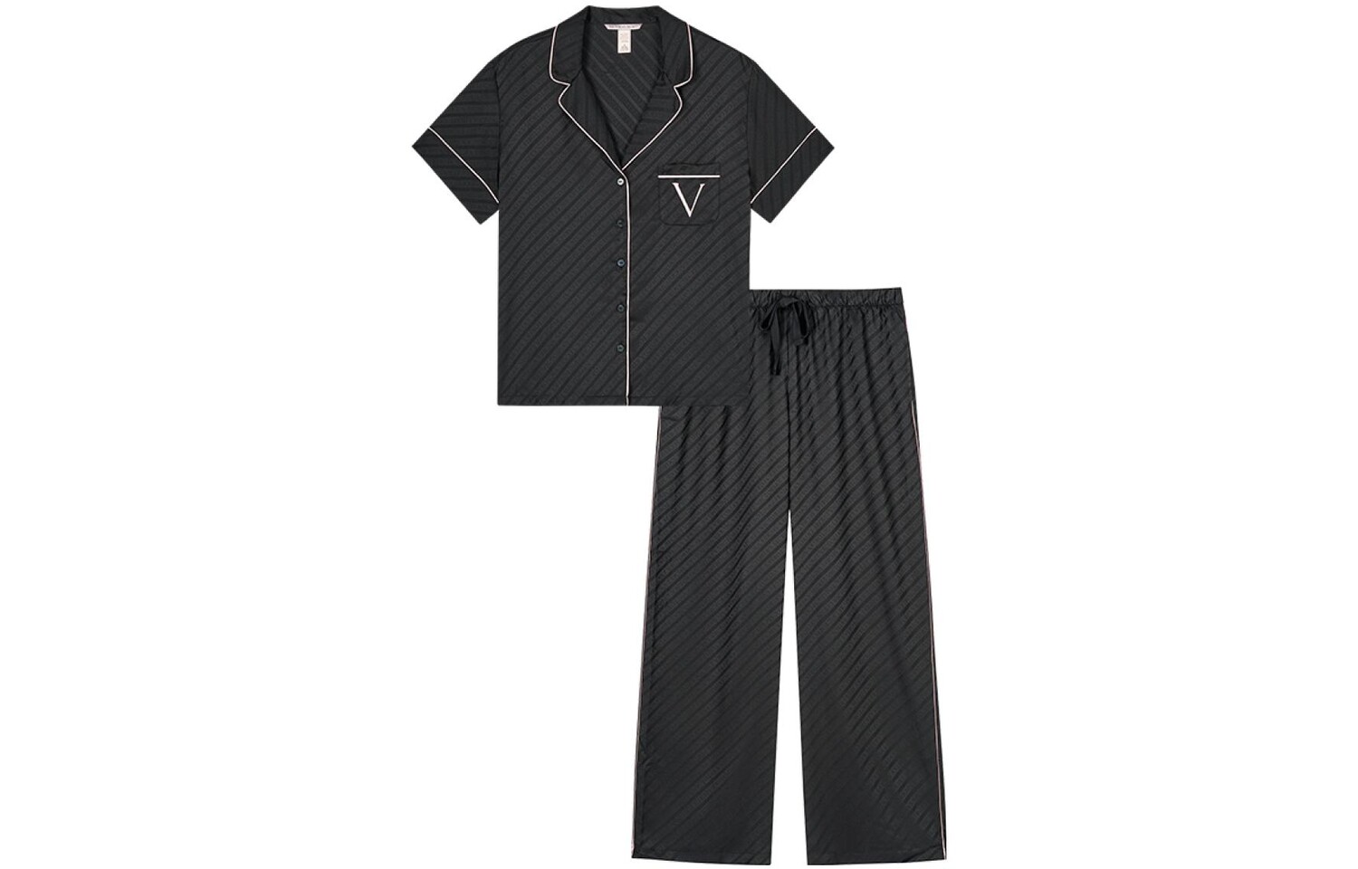 Женский пижамный комплект Victoria's Secret, цвет Black
Женский пижамный комплект Victoria's Secret, цвет Black