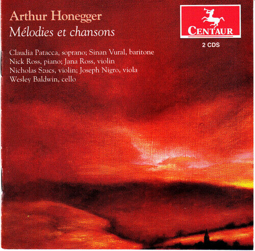 CD диск Honegger / Patacca / Vural / Baldwin: Melodies Et Chansons
CD диск Honegger / Patacca / Vural / Baldwin: Melodies Et Chansons
