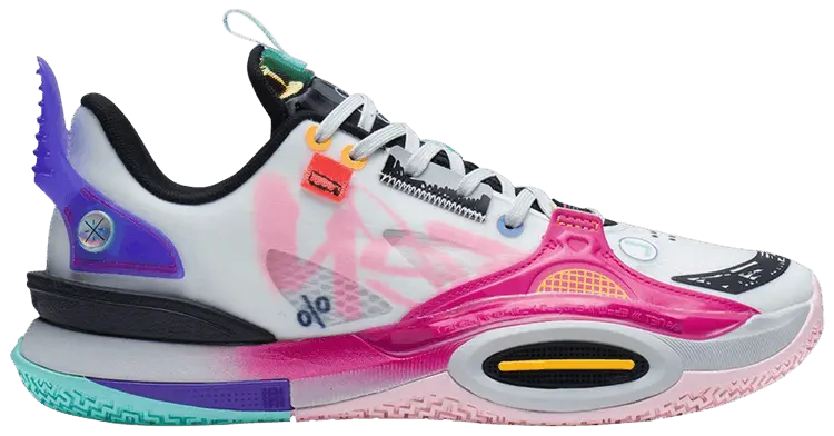 Кроссовки Li-Ning Wade All City 10 'Graffiti', белый
Кроссовки Li-Ning Wade All City 10 'Graffiti', белый