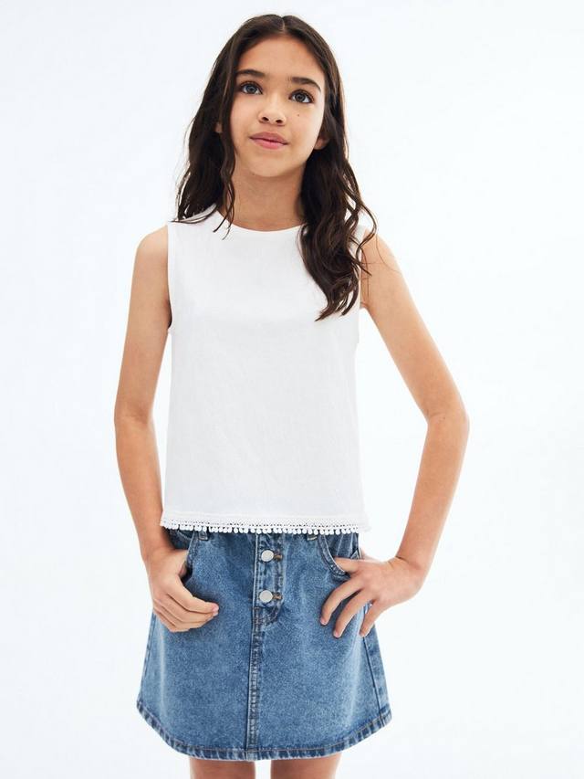 Детская юбка-трапеция Cindy из денима Mango, Open Blue
Детская юбка-трапеция Cindy из денима Mango, Open Blue