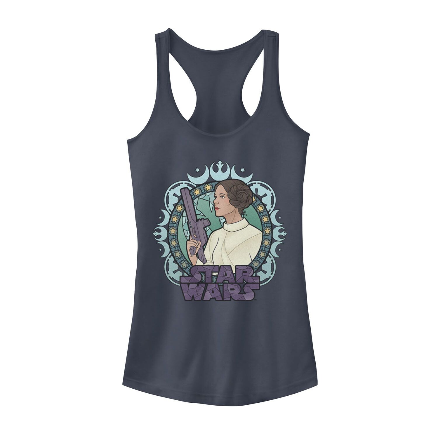 Майка на бретельках с изображением принцессы Леи из витражного стекла для юниоров Star Wars
Майка на бретельках с изображением принцессы Леи из витражного стекла для юниоров Star Wars