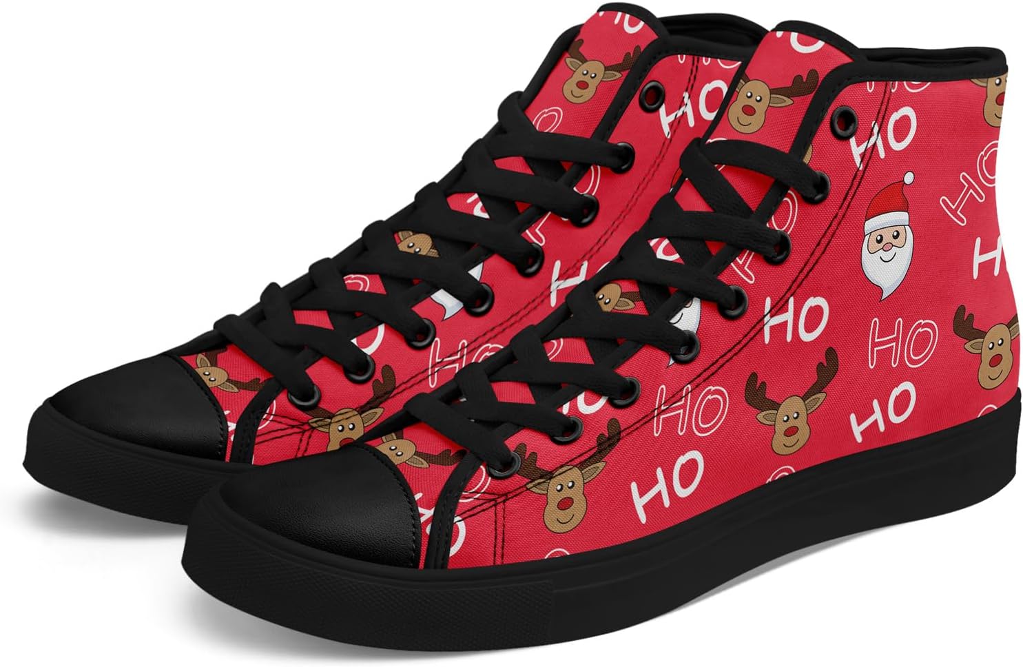 Высокие кеды на холщовой подошве AWSOLE для мужчин и женщин, с принтом Санты, забавные рождественские повседневные кроссовки для ходьбы, белый/черный/розовый/коричневый
Высокие кеды на холщовой подошве AWSOLE для мужчин и женщин, с принтом Санты, забавные рождественские повседневные кроссовки для ходьбы, белый/черный/розовый/коричневый