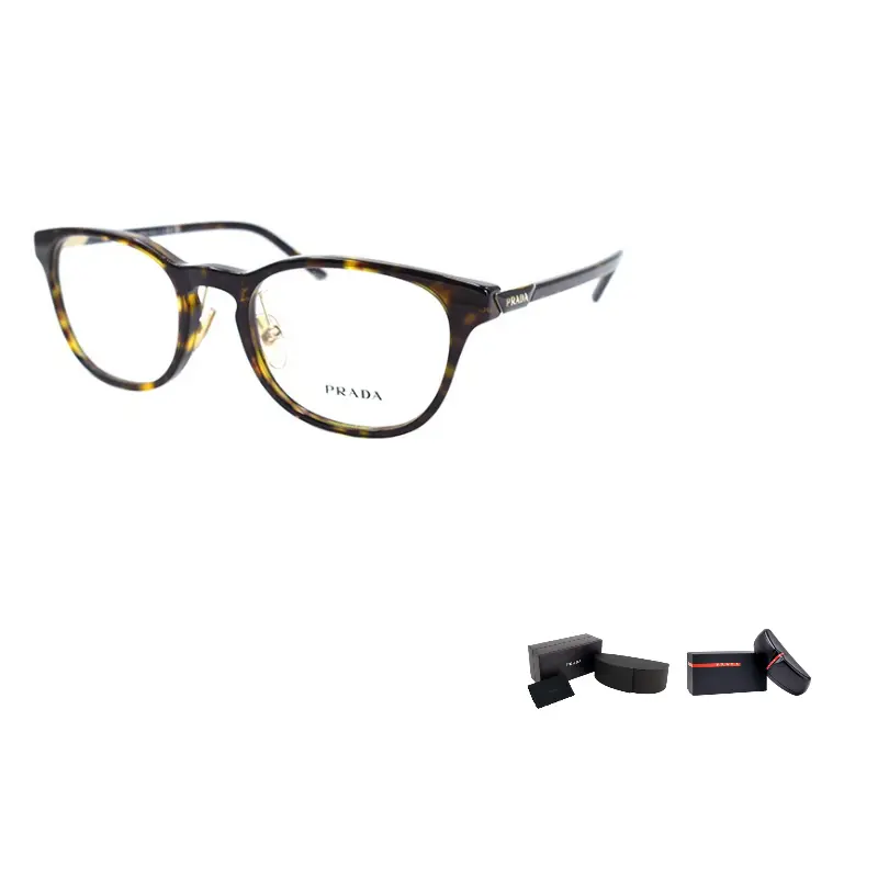 Овальная оправа для очков в черепаховом цвете PRADA
Овальная оправа для очков в черепаховом цвете PRADA