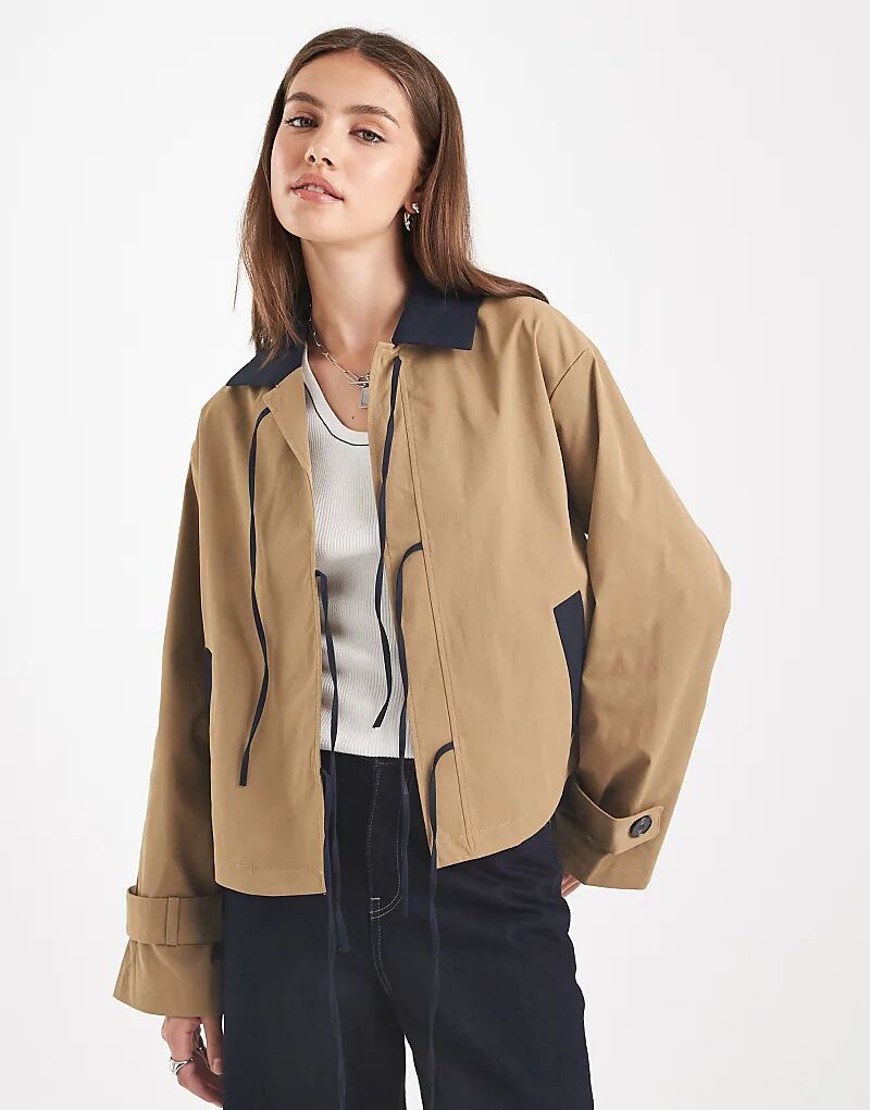 Укороченный тренчкот ONLY бежевого цвета с завязкой спереди, Бежевый, Укороченный тренчкот ONLY бежевого цвета с завязкой спереди
Укороченный тренчкот ONLY бежевого цвета с завязкой спереди, Бежевый, Укороченный тренчкот ONLY бежевого цвета с завязкой спереди