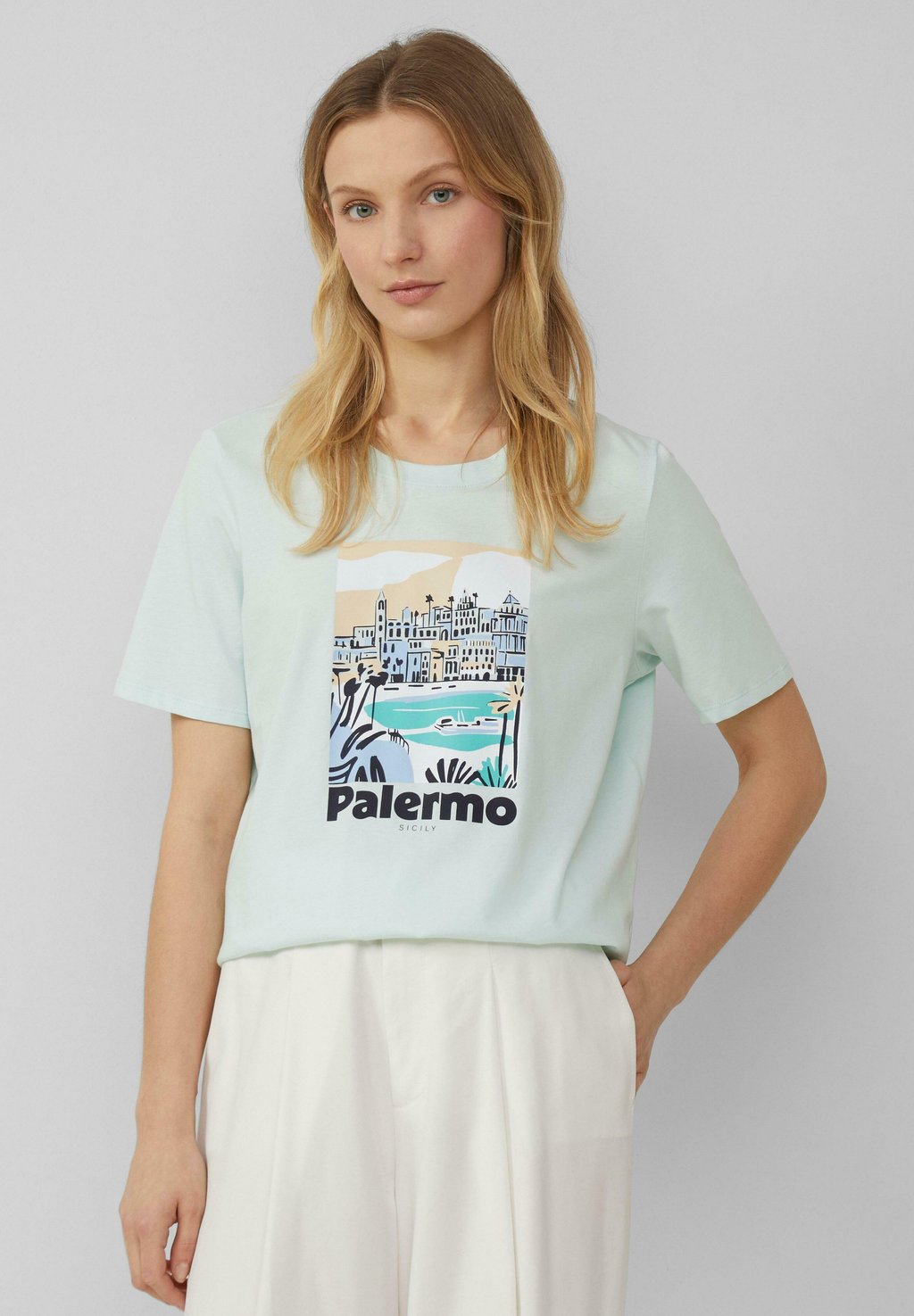 Футболка с принтом s.Oliver, светло-зеленый
Футболка с принтом s.Oliver, светло-зеленый