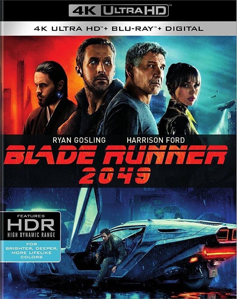 Диск 4K Ultra HD Blade Runner 2049
Диск 4K Ultra HD Blade Runner 2049