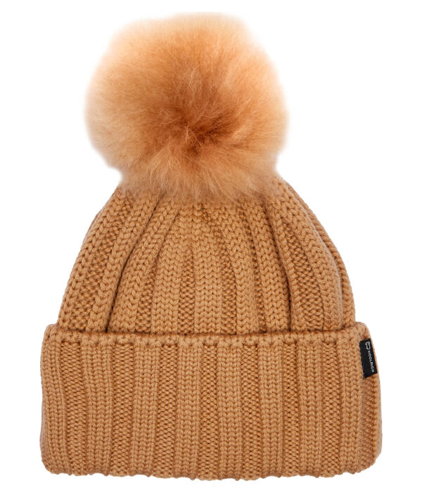 Шапка женская Woolrich шерстяная с помпоном, коричневый
Шапка женская Woolrich шерстяная с помпоном, коричневый