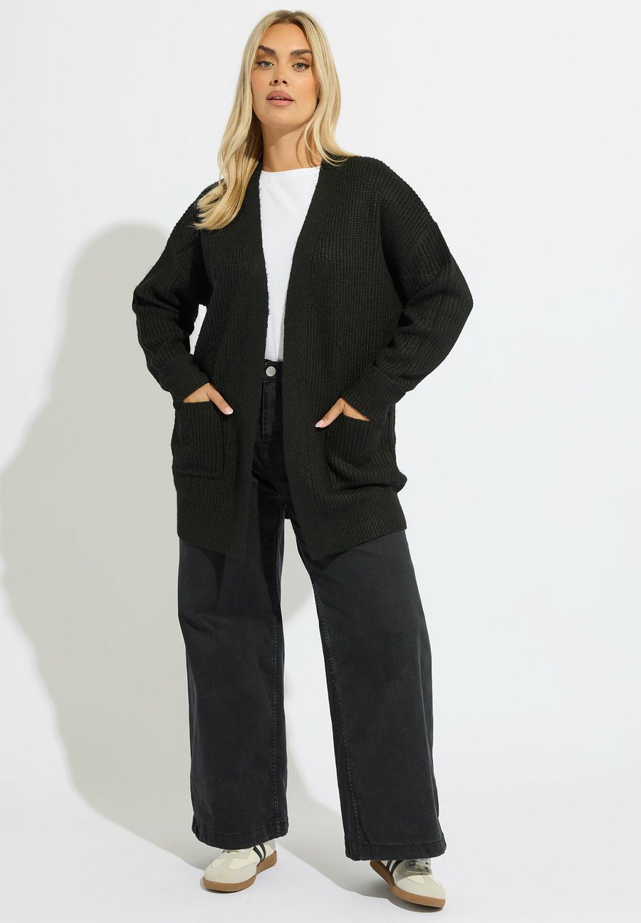 Кардиган Yours Clothing Cardigan, Black/Anthracite
Кардиган Yours Clothing Cardigan, Black/Anthracite