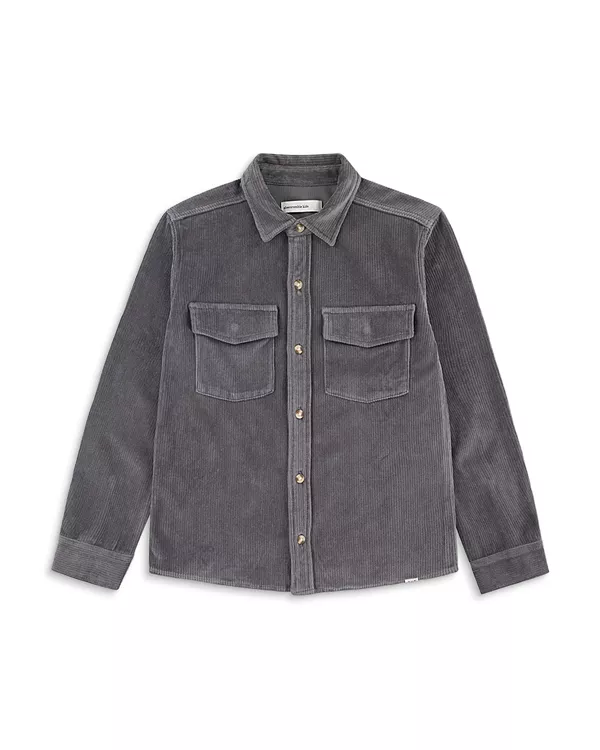 Детская рубашка из тонкого вельвета с пуговицами - для малышей и для взрослых. Abercrombie Kids, серый
Детская рубашка из тонкого вельвета с пуговицами - для малышей и для взрослых. Abercrombie Kids, серый