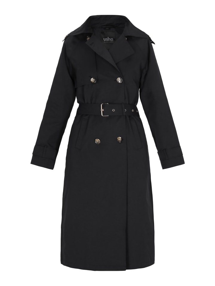 Тренч usha Black Label, черный
Тренч usha Black Label, черный