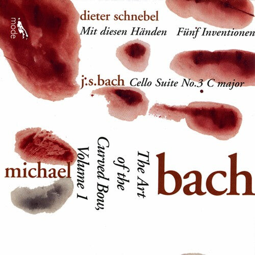 CD диск Bach / Schnebel: Cello Suite / Art of the Curved Bow 1
CD диск Bach / Schnebel: Cello Suite / Art of the Curved Bow 1