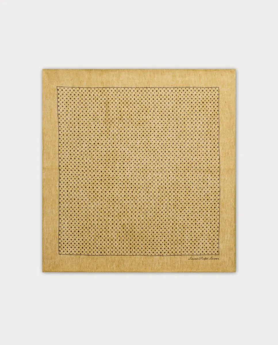 Женский льняной платок с геометрическим принтом Lauren Ralph Lauren, бежевый
Женский льняной платок с геометрическим принтом Lauren Ralph Lauren, бежевый