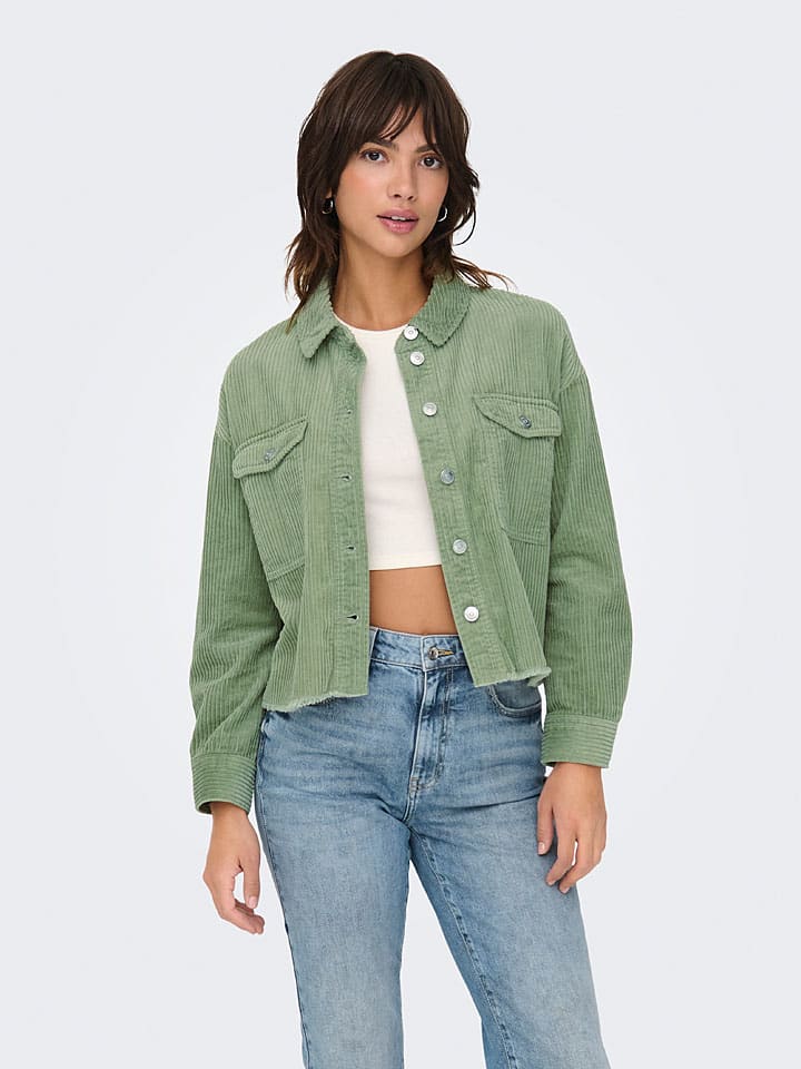 Джинсовая куртка ONLY, зеленый
Джинсовая куртка ONLY, зеленый