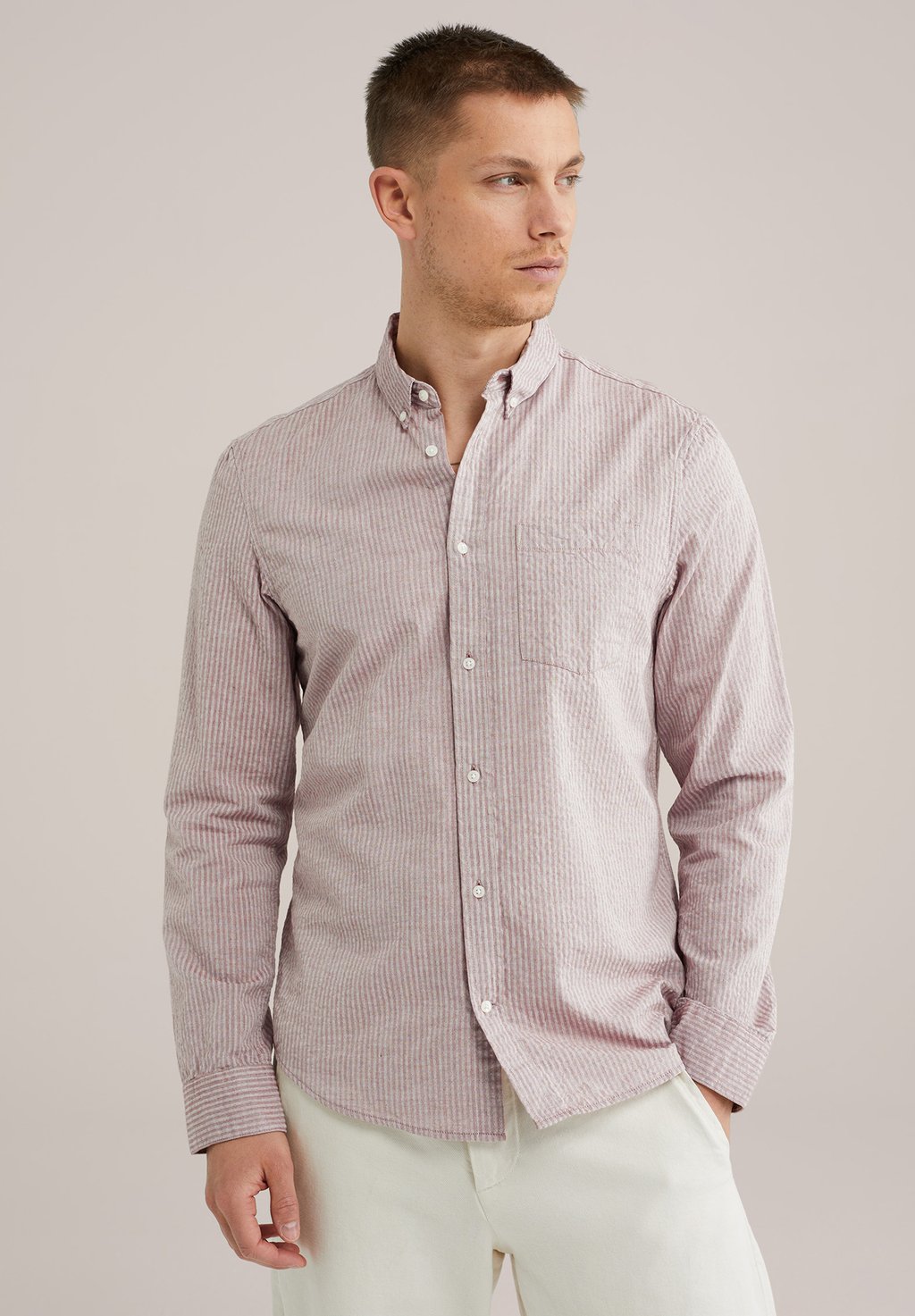 Рубашка WE Fashion, коричневый
Рубашка WE Fashion, коричневый