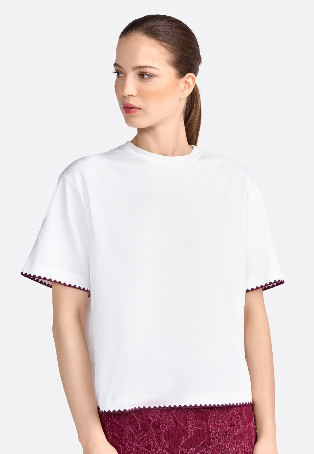 Базовая футболка Rich & Royal, белый 
Базовая футболка Rich & Royal, белый