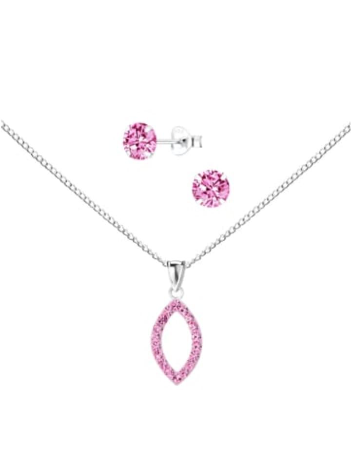 Alexander York Серьги Schmuckset MARQUISE Zirkonia light rose in 925 Sterling Silber, 4-tlg. in silber
Alexander York Серьги Schmuckset MARQUISE Zirkonia light rose in 925 Sterling Silber, 4-tlg. in silber