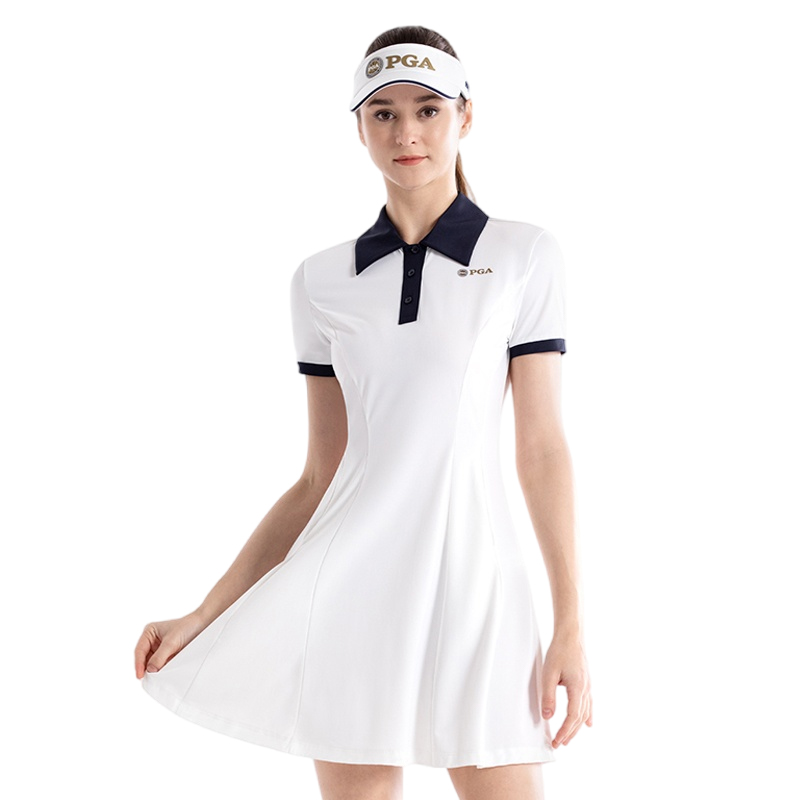 Женское платье с коротким рукавом PGA, темно-синий
Женское платье с коротким рукавом PGA, темно-синий