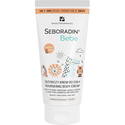 Детский крем с маслом ши для лица и тела для очень сухой кожи Baby Care 200 мл Seboradin
Детский крем с маслом ши для лица и тела для очень сухой кожи Baby Care 200 мл Seboradin
