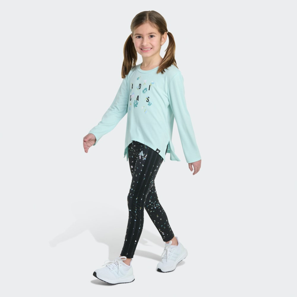 Спортивный костюм Adidas 2-Piece Long Sleeve Tee & Printed Legging Set, цвет Halo Mint
Спортивный костюм Adidas 2-Piece Long Sleeve Tee & Printed Legging Set, цвет Halo Mint