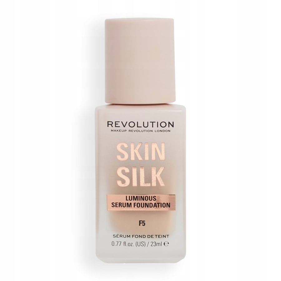 Makeup Revolution Skin Silk F5 Foundation Serum Среднее покрытие
Makeup Revolution Skin Silk F5 Foundation Serum Среднее покрытие