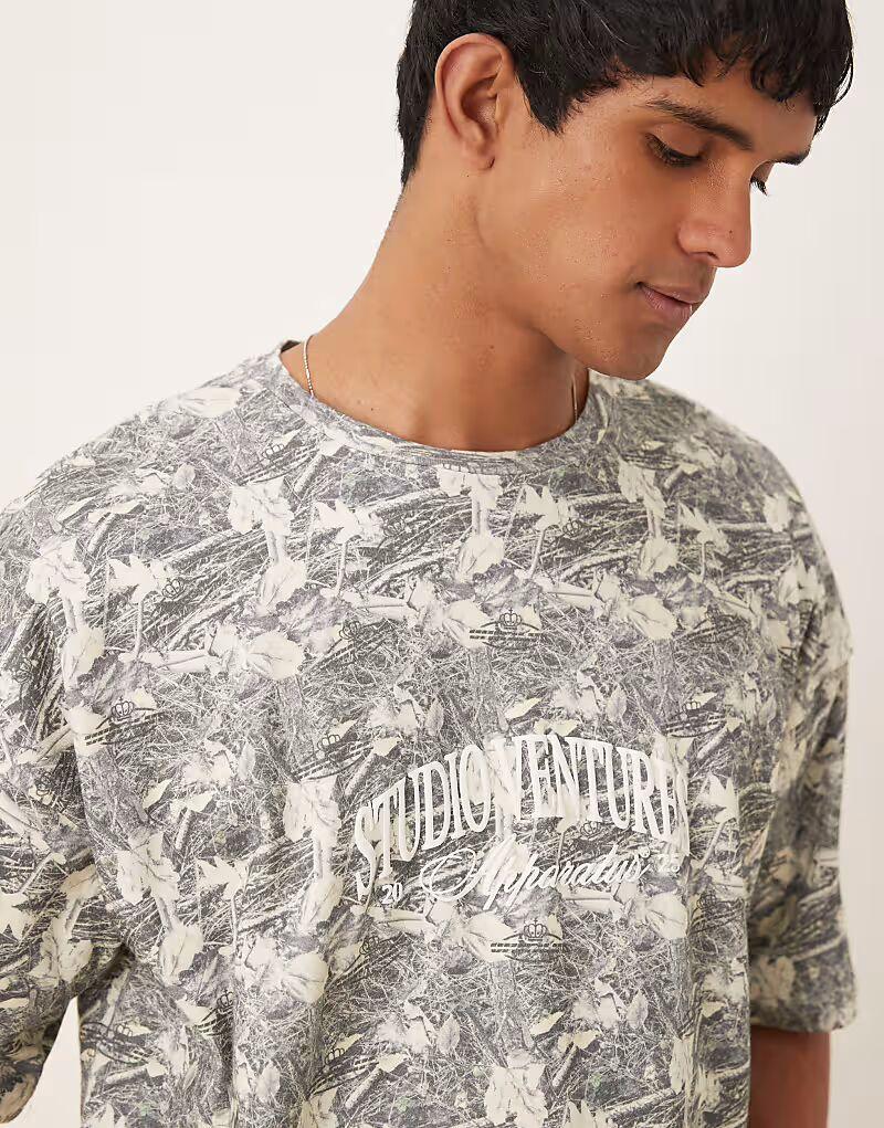 Футболка свободного кроя с заниженной линией плеч ASOS DESIGN с камуфляжным принтом
Футболка свободного кроя с заниженной линией плеч ASOS DESIGN с камуфляжным принтом