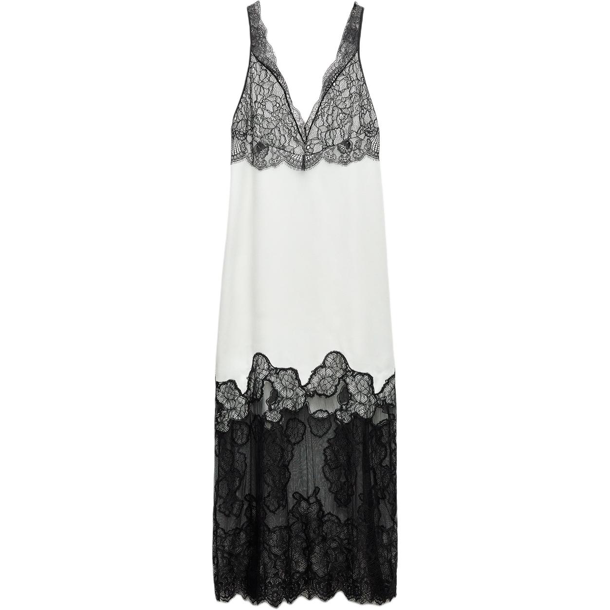 Женское белое платье-комбинация ZARA
Женское белое платье-комбинация ZARA