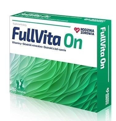 Rodzina Zdrowia, FullVita On, 30 таб.
Rodzina Zdrowia, FullVita On, 30 таб.