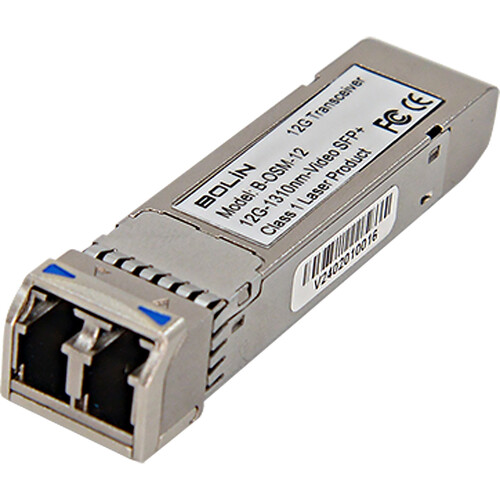 Трансивер Bolin Technology 12G-SDI SFP для некоторых PTZ-камер
Трансивер Bolin Technology 12G-SDI SFP для некоторых PTZ-камер