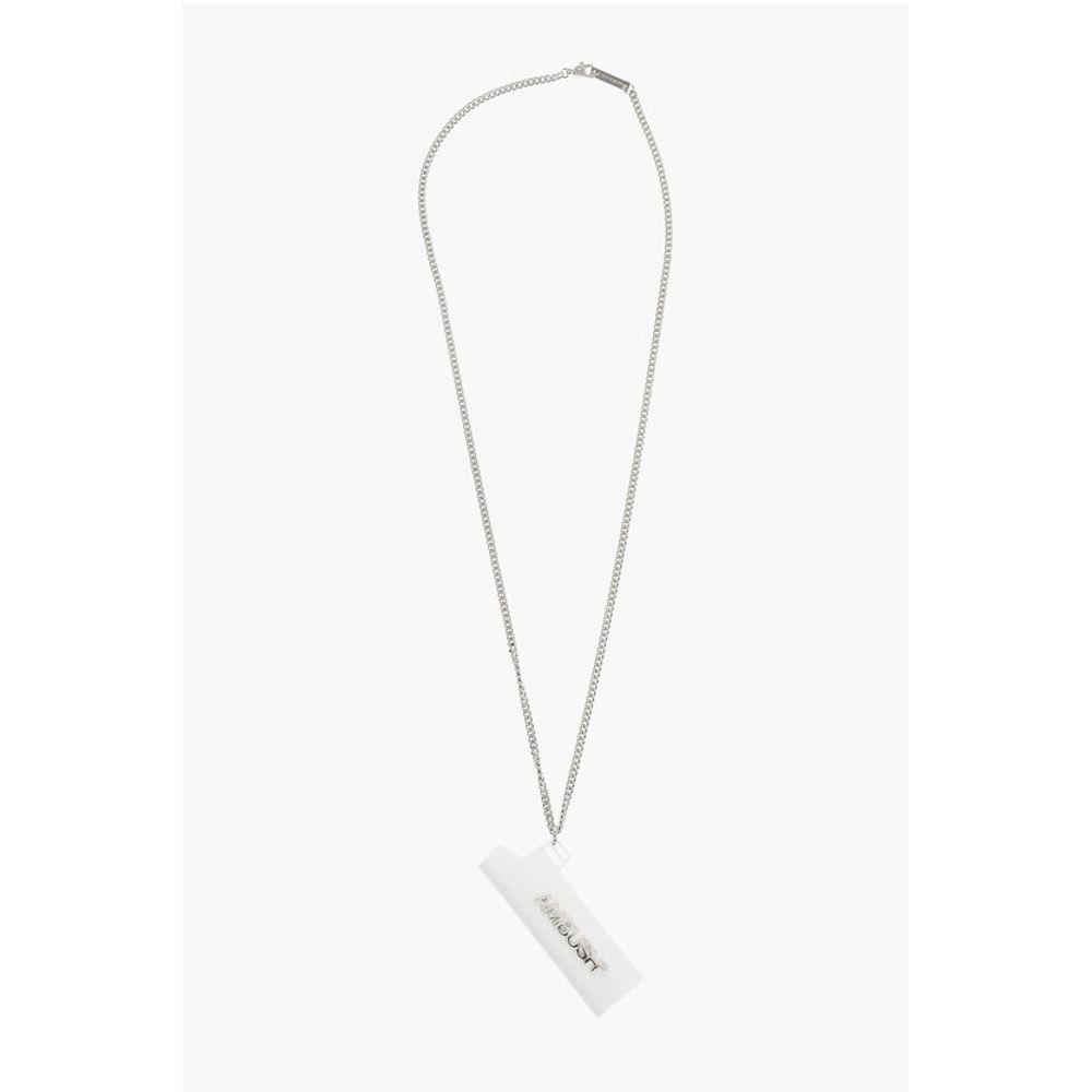 Цепное ожерелье с подвеской в виде футляра для зажигалки Ambush, белый
Цепное ожерелье с подвеской в виде футляра для зажигалки Ambush, белый