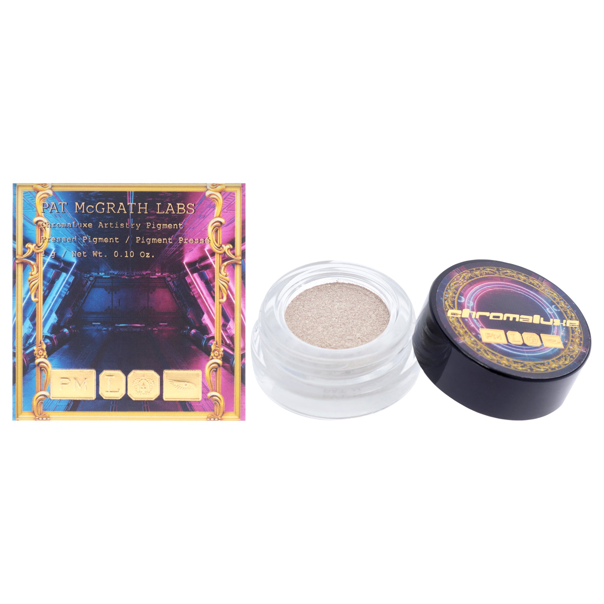 Пигмент Chromaluxe Artistry - Golden Seductress от Pat Mcgrath Labs для женщин - 0,10 унции макияжа Pat Mcgrath Labs, Small
Пигмент Chromaluxe Artistry - Golden Seductress от Pat Mcgrath Labs для женщин - 0,10 унции макияжа Pat Mcgrath Labs, Small