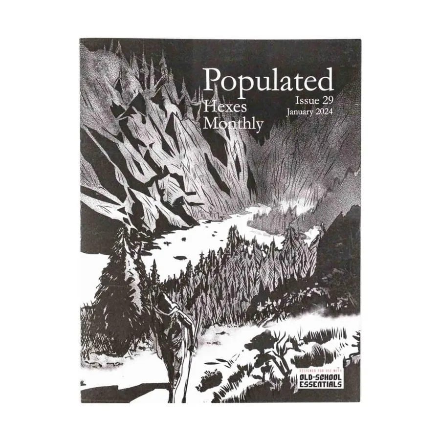 Журнал #29 "The Shrine of Moranamil", Populated Hexes Monthly
Журнал #29 "The Shrine of Moranamil", Populated Hexes Monthly