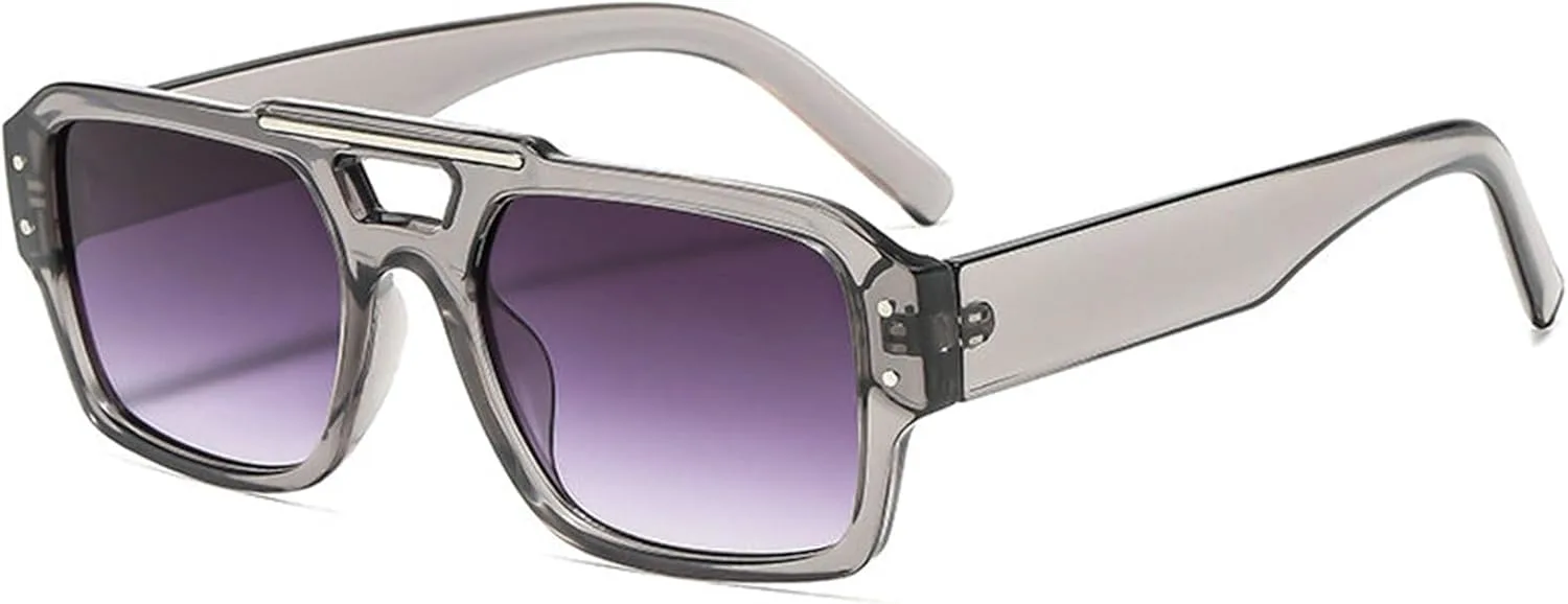 Солнцезащитные очки Helena Vintage Square для женщин и мужчин, черная оправа с заклепками, модель Pilot с двойной перемычкой, ретро, Simply Shades UV400, C3
Солнцезащитные очки Helena Vintage Square для женщин и мужчин, черная оправа с заклепками, модель Pilot с двойной перемычкой, ретро, Simply Shades UV400, C3