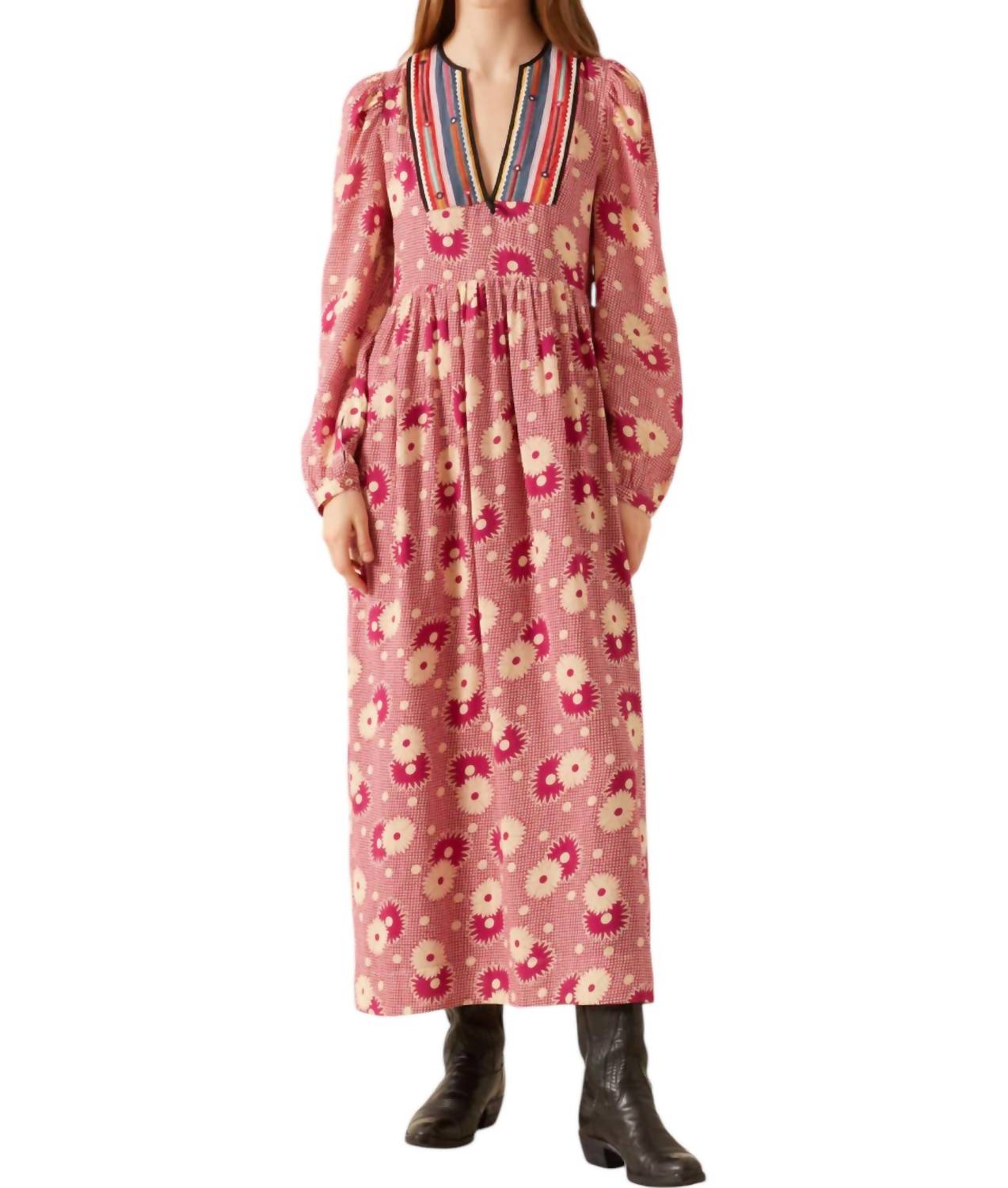 Платье Уинифред в цвете «Berry Daisy» ALIX OF BOHEMIA
Платье Уинифред в цвете «Berry Daisy» ALIX OF BOHEMIA