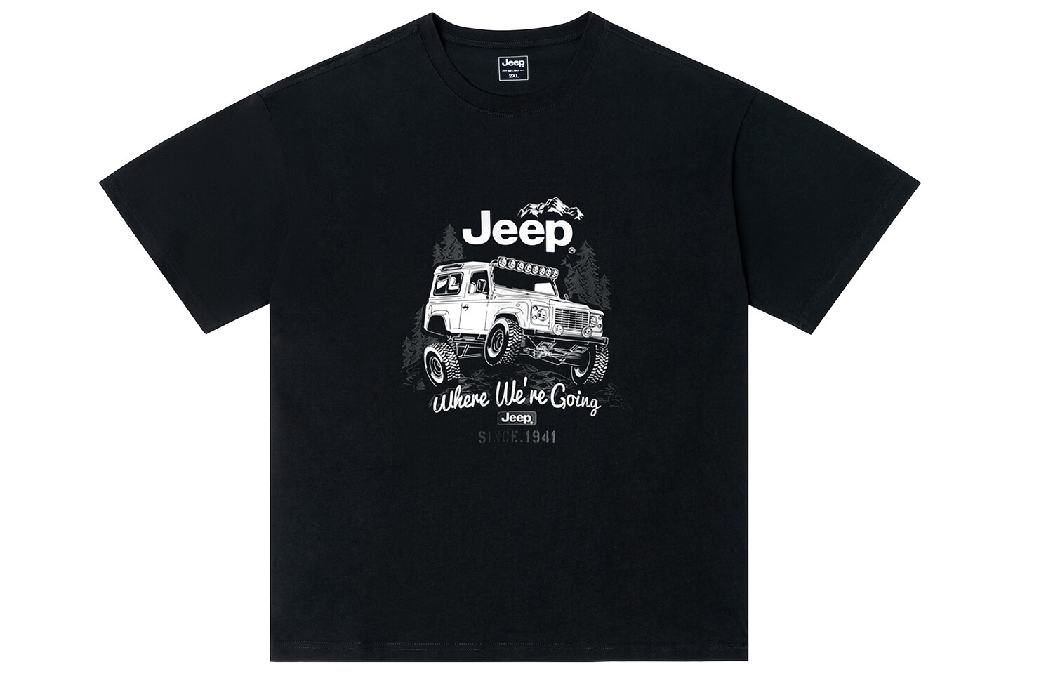 Футболка мужская Jeep, черный
Футболка мужская Jeep, черный