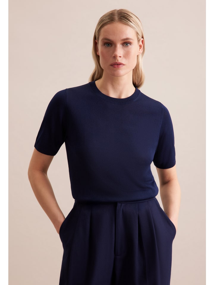 Пуловер Seidensticker, темно-синий
Пуловер Seidensticker, темно-синий