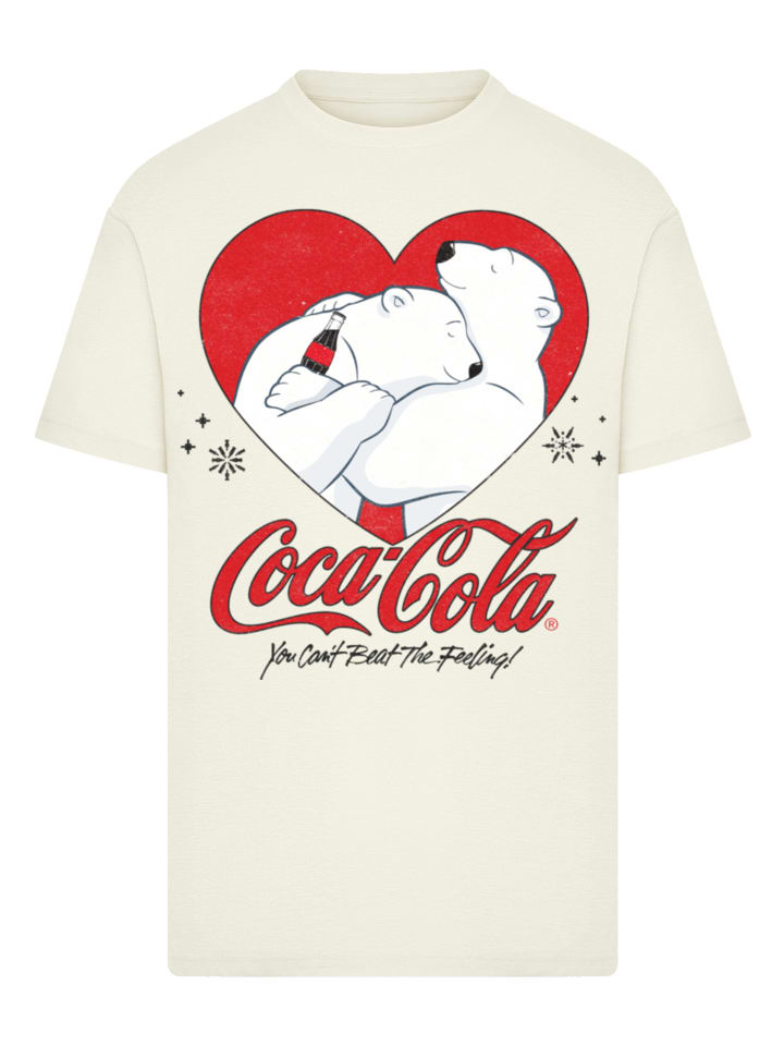Футболка Coca Cola Hugging Bears в песке F4NT4STIC
Футболка Coca Cola Hugging Bears в песке F4NT4STIC