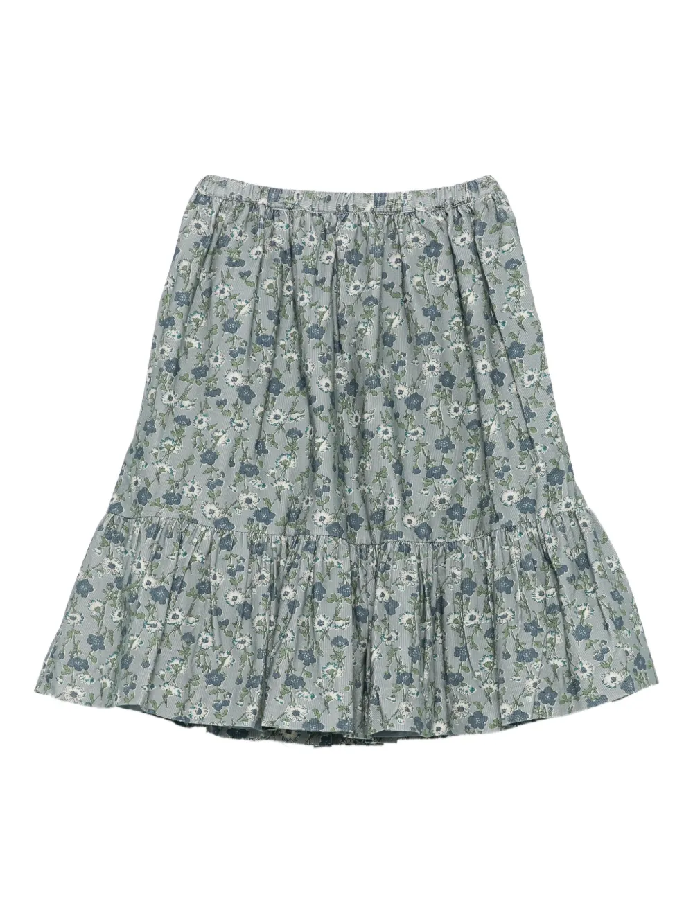 Юбка с цветочным принтом и оборками Bonpoint, синий
Юбка с цветочным принтом и оборками Bonpoint, синий