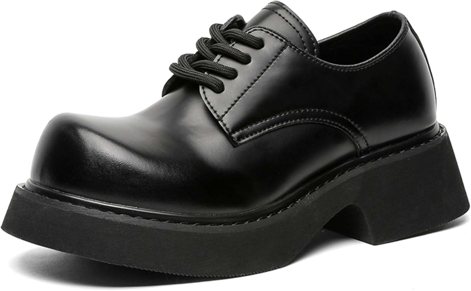 Мужские туфли на платформе с шнуровкой и противоскользящей толстой подошвой для деловой, рабочей и повседневной носки, а также для вечеринок, танцев и официальных мероприятий, оксфорды дерби Generic, черный
Мужские туфли на платформе с шнуровкой и противоскользящей толстой подошвой для деловой, рабочей и повседневной носки, а также для вечеринок, танцев и официальных мероприятий, оксфорды дерби Generic, черный