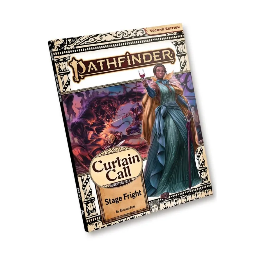 #204 "Curtain Call - Stage Fright", Pathfinder Roleplaying Game (2nd Edition) - Adventure Path #201-, мягкая обложка 
#204 "Curtain Call - Stage Fright", Pathfinder Roleplaying Game (2nd Edition) - Adventure Path #201-, мягкая обложка